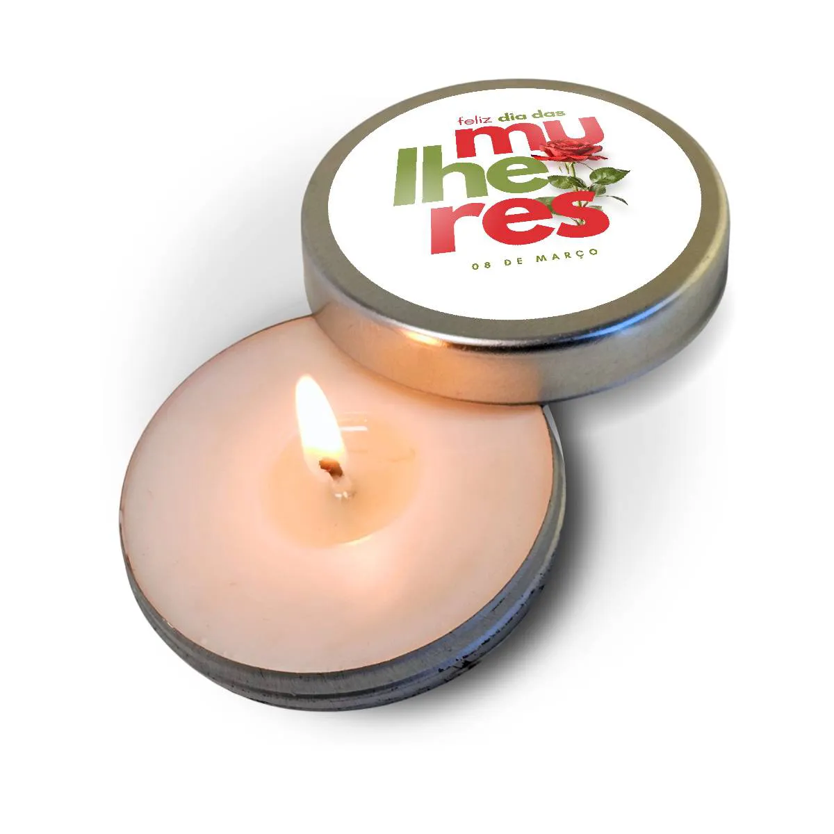 Velas aromáticas personalizadas