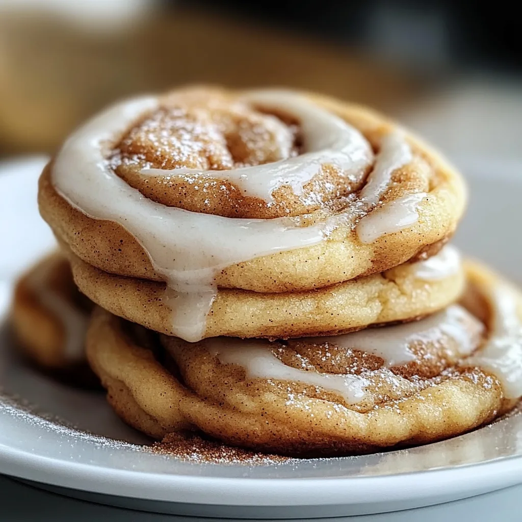 Irresistible Cinnamon Roll Cookies