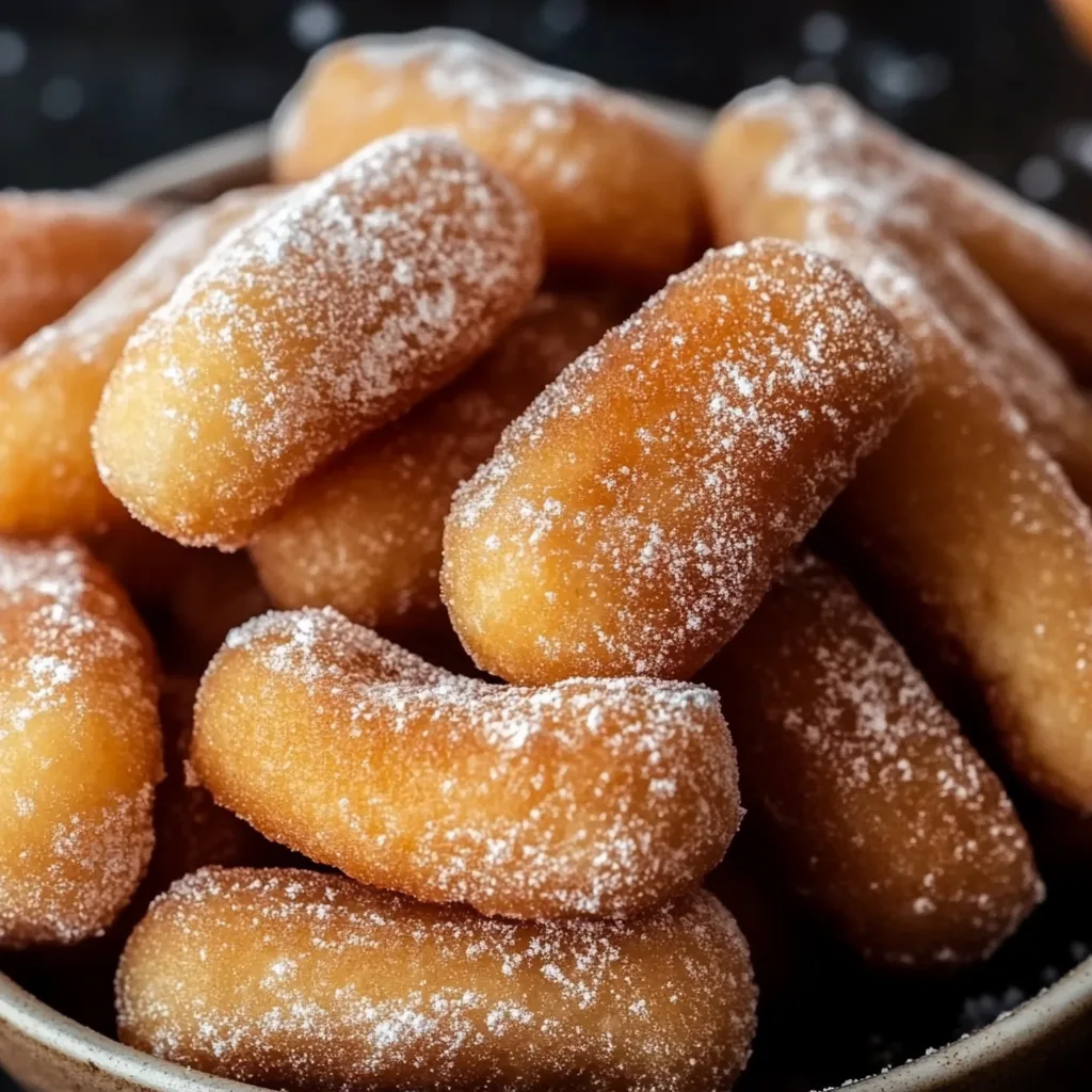 Fluffy Air Fryer Churro Bites