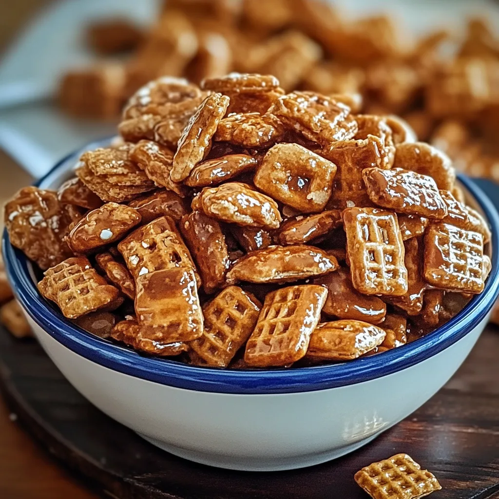 Irresistible Toffee Chex Mix Recipe for Sweet & Salty Snacking
