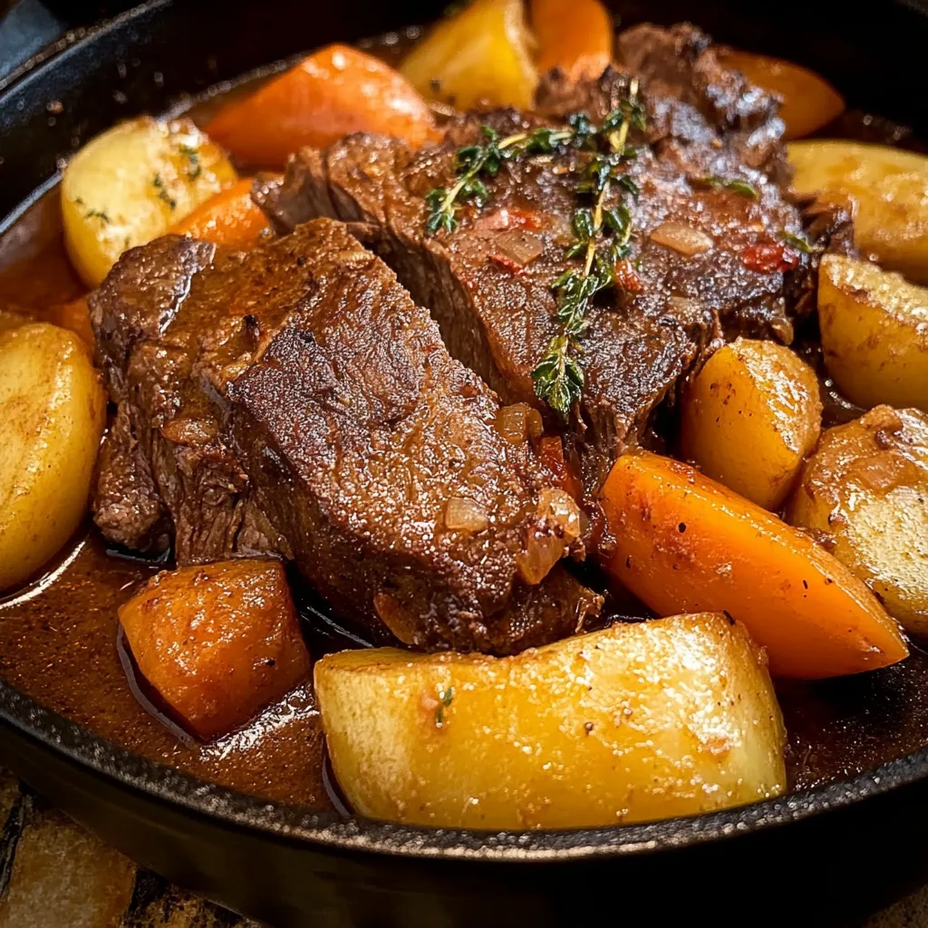 Spoon Tender Pot Roast Recipe