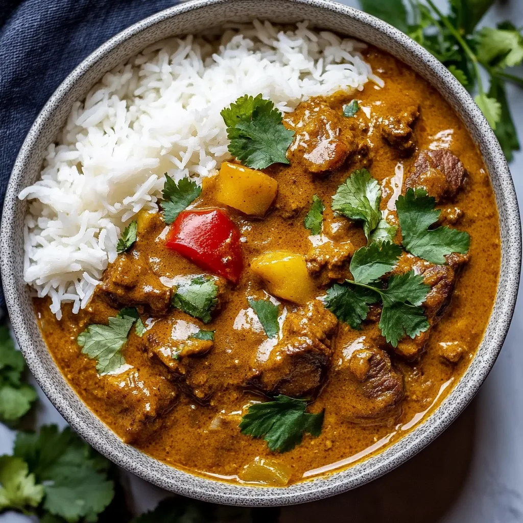Slow Cooker Beef Coconut Curry
