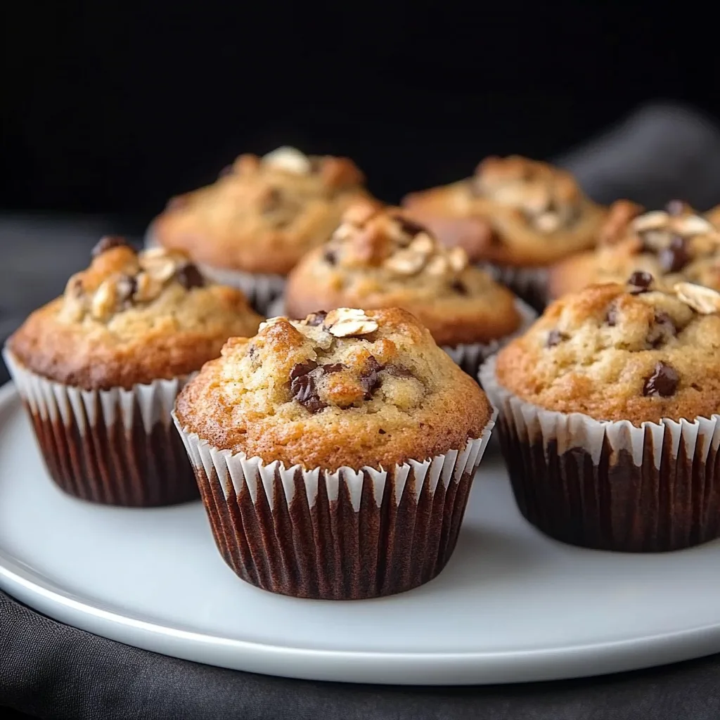 Banana Bread Muffins in 30 mins
