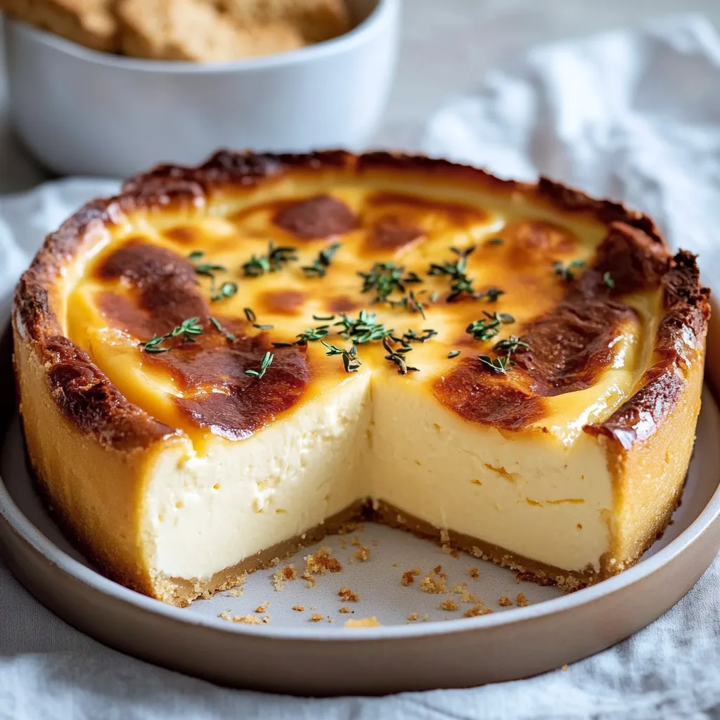 Loaf Pan Basque Cheesecake – Easy Small-Batch Burnt Cheesecake