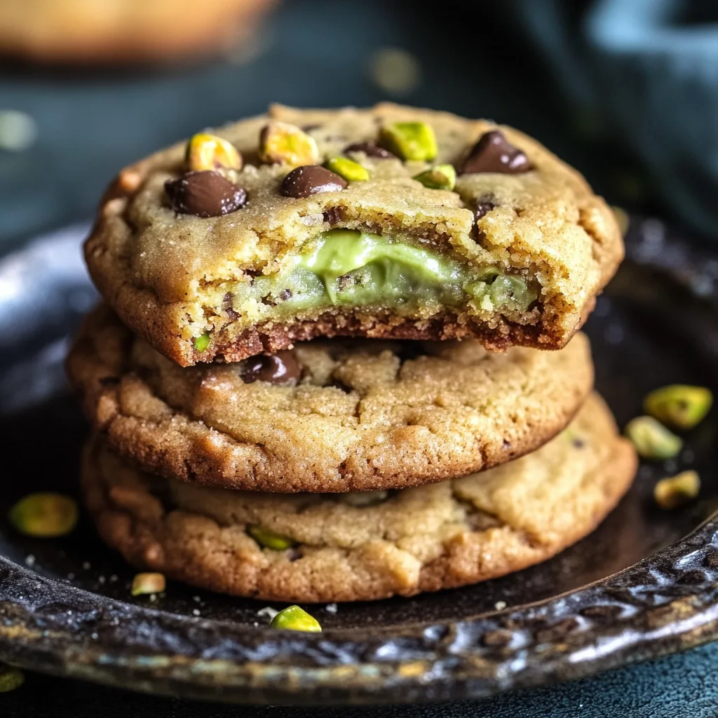 Pistachio Cream Cookies