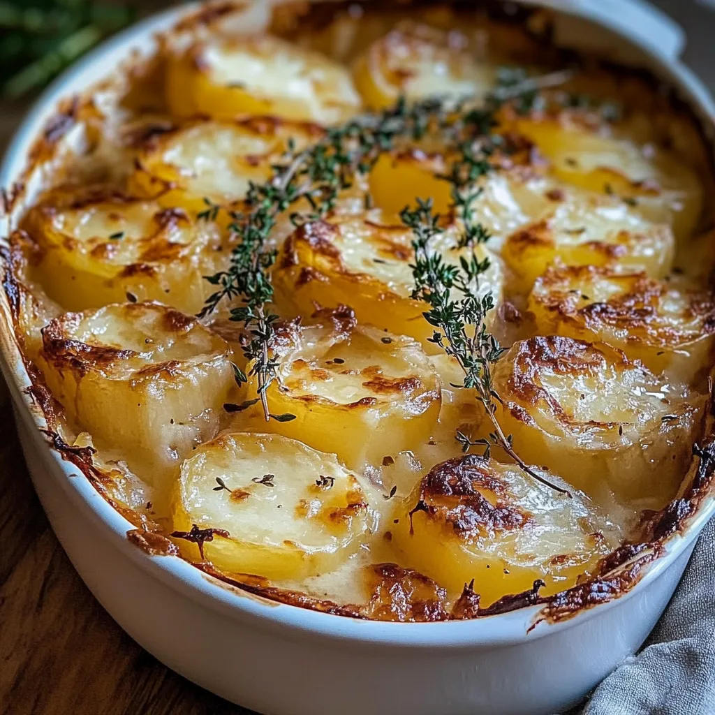 French Onion Potato Bake