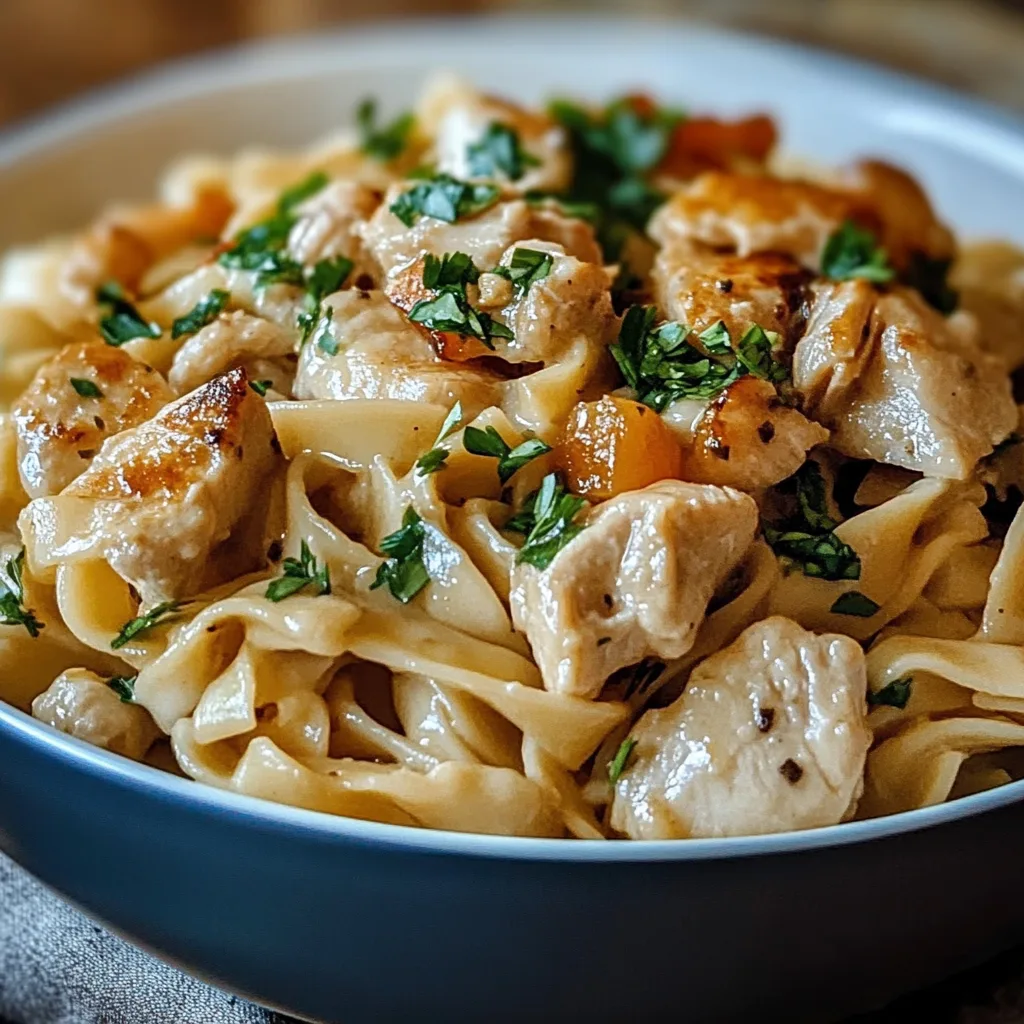 Chicken Buttered Noodles