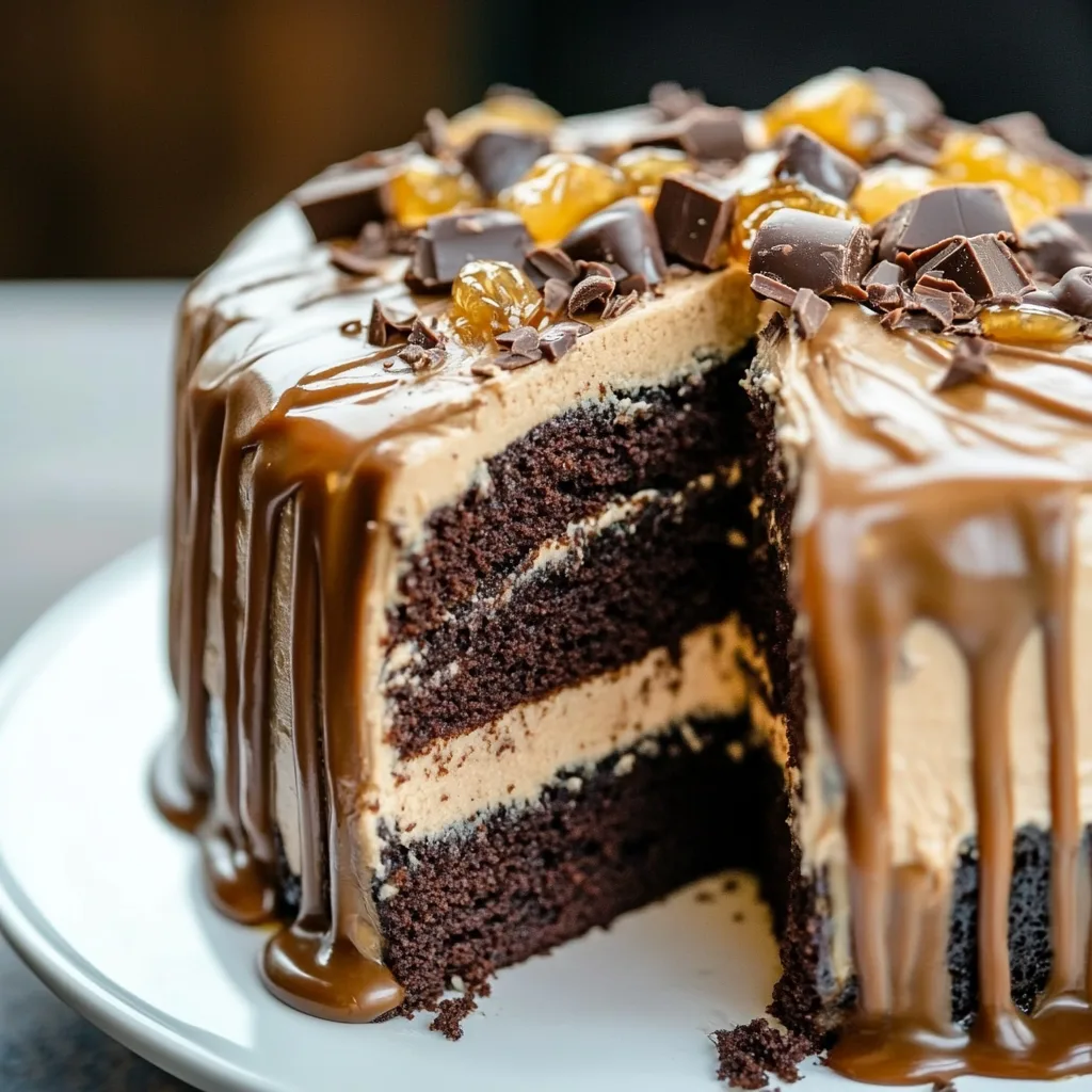 Salted Caramel Chocolate Cake