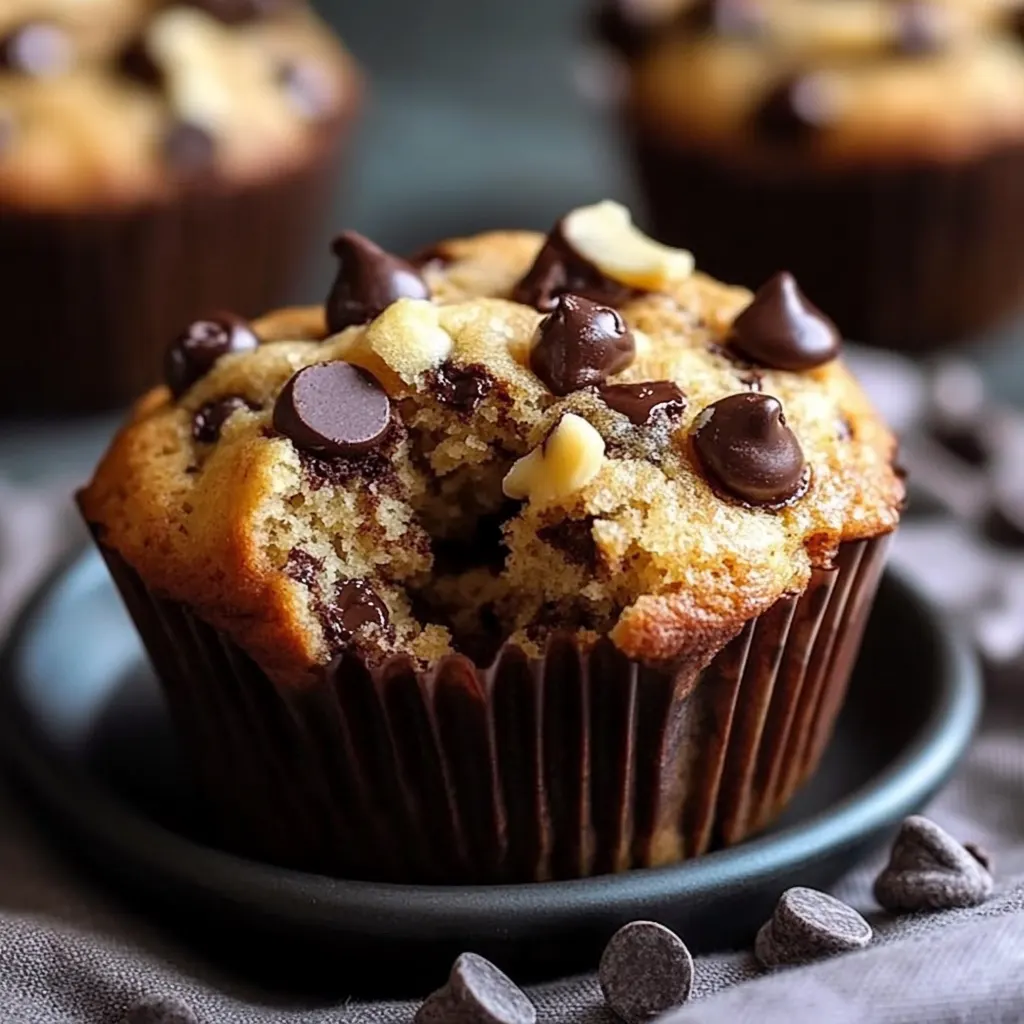 Banana Chocolate Chip Muffins