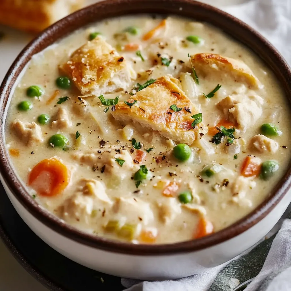 Chicken Pot Pie Soup Recipe