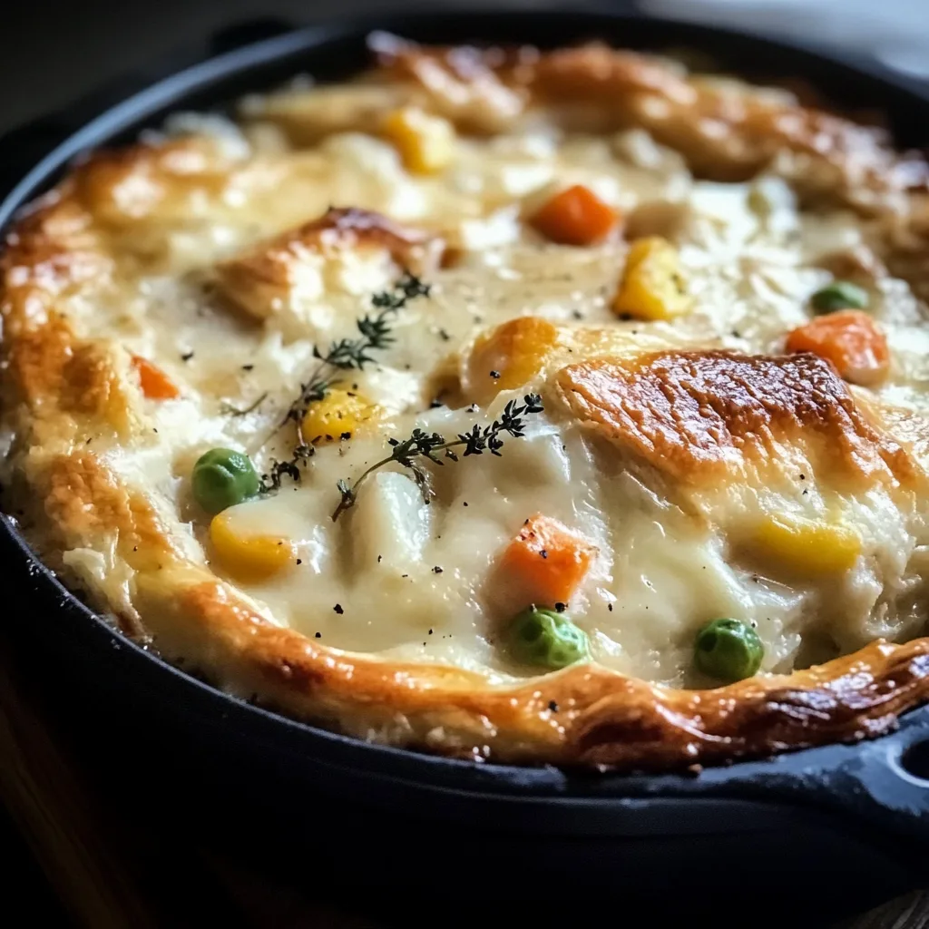 Chicken Pot Pie Bake