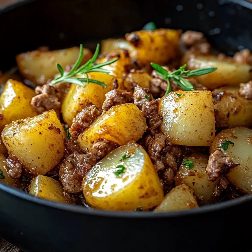 Ground Turkey with Potatoes: A Hearty Skillet Classic