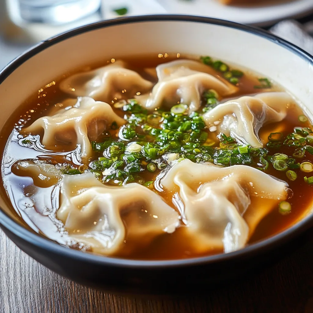 Easy Potsticker Soup Recipe for Comfort Food Lovers