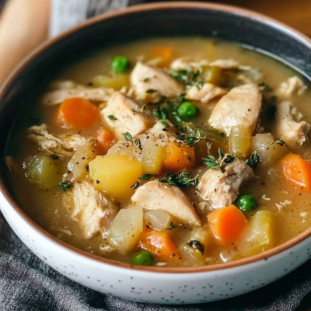 Slow Cooker Chicken Stew