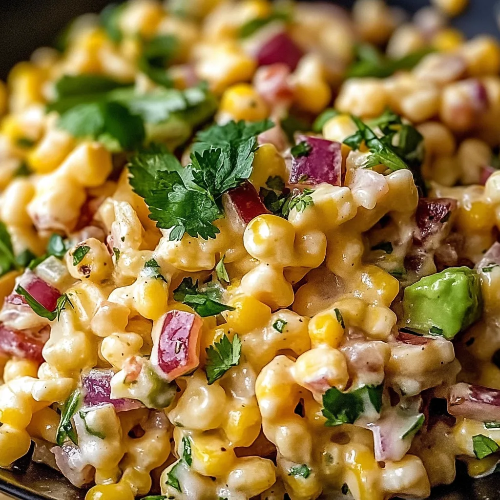 Tasty Mexican Street Corn Pasta Salad