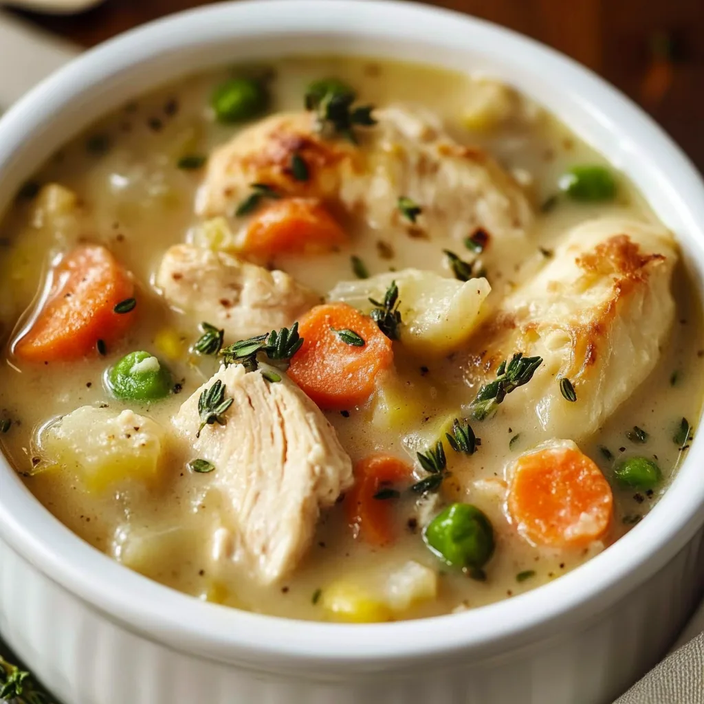 Chicken Pot Pie Soup