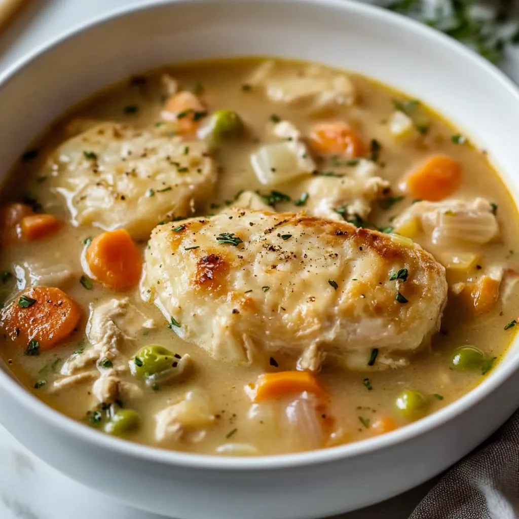 Chicken Pot Pie Soup Recipe