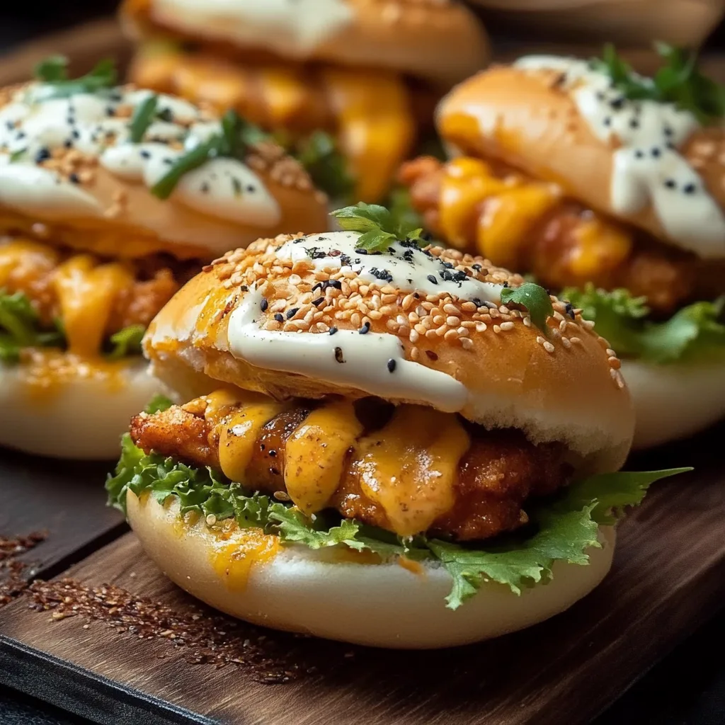 Cheesy Dynamite Chicken Buns