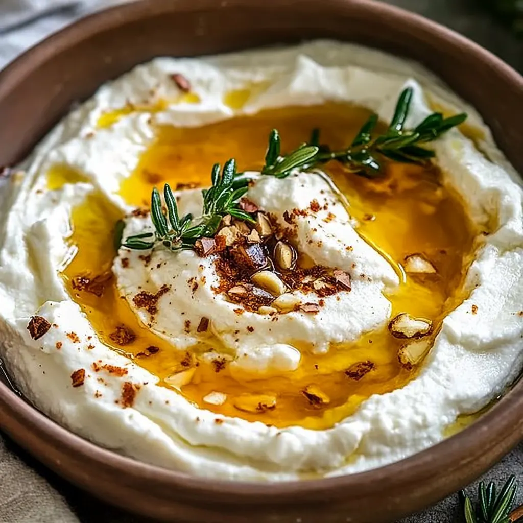 Delicious Ricotta Dip with Hot Honey