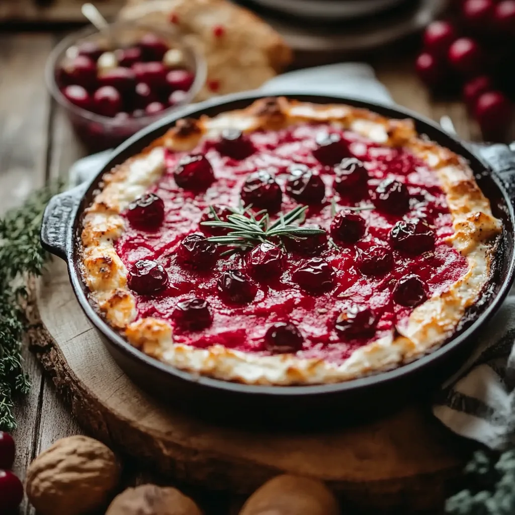 Baked Cranberry Cream Cheese Dip