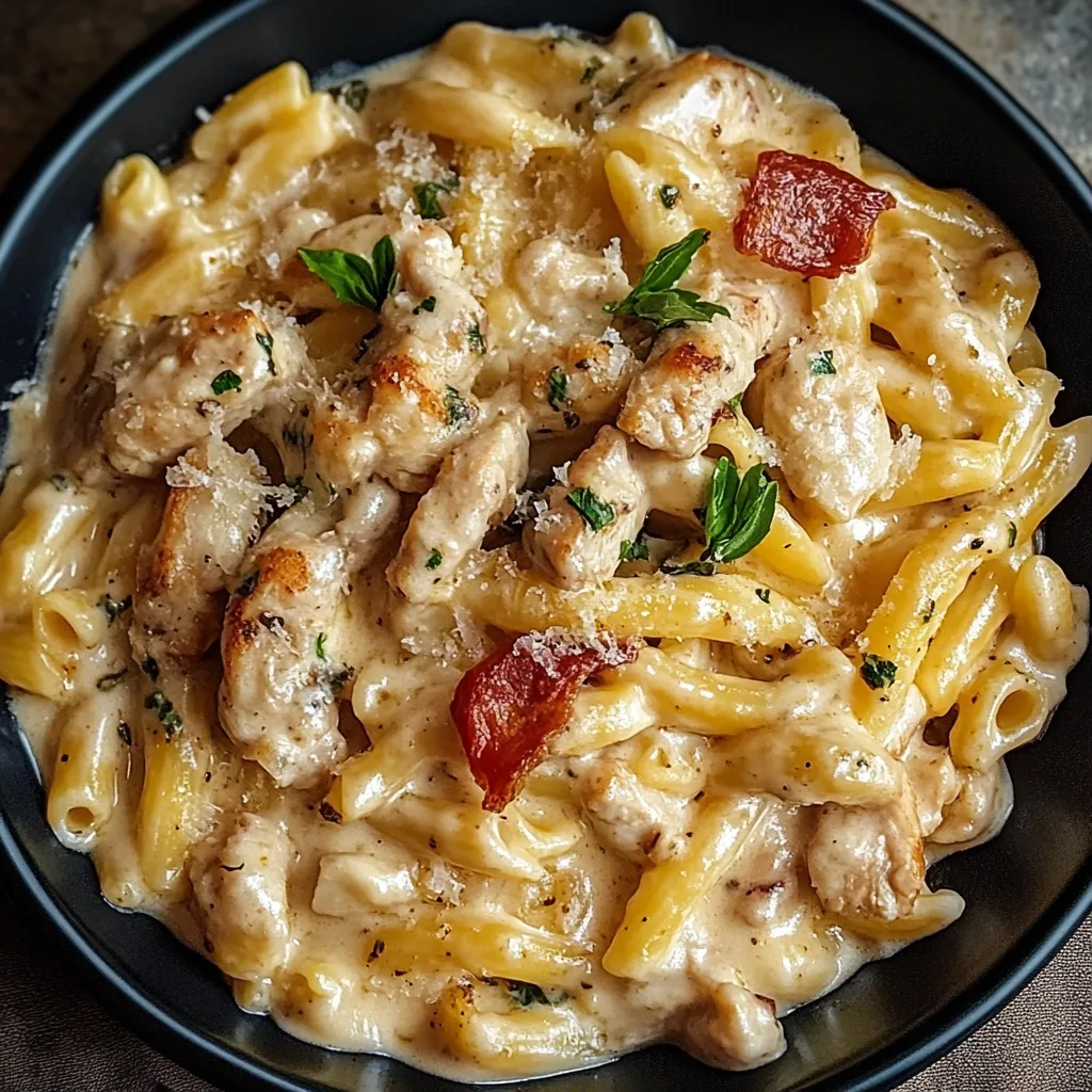 Easy Parmesan Chicken Pasta