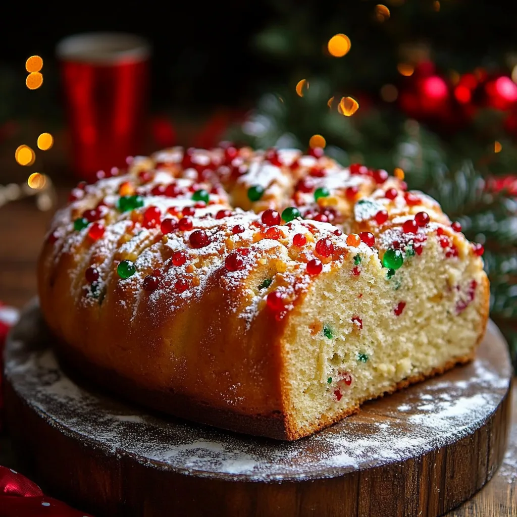 Festive Christmas Bread