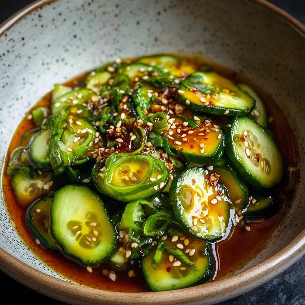 Easy Asian Cucumber Salad