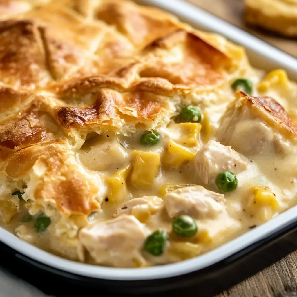 Easy Chicken Pot Pie Casserole