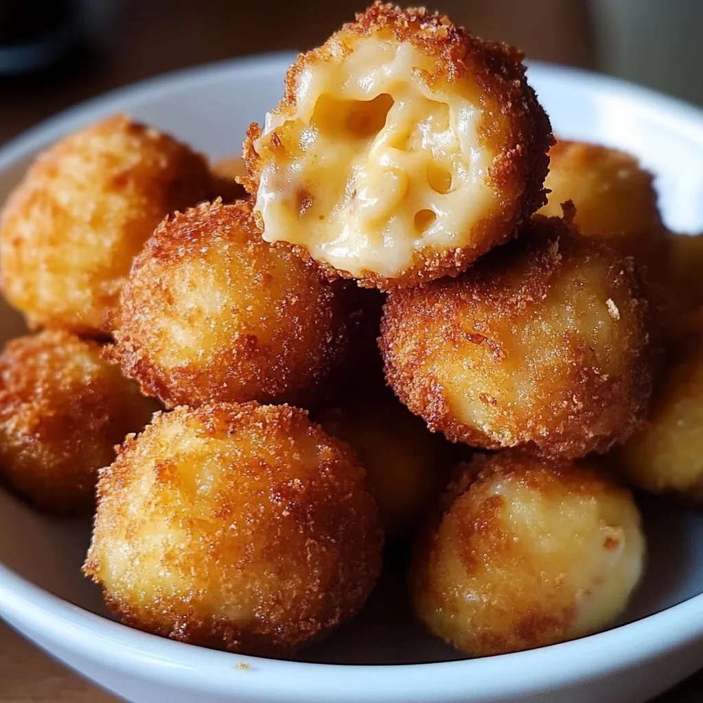Fried Mac and Cheese Bites