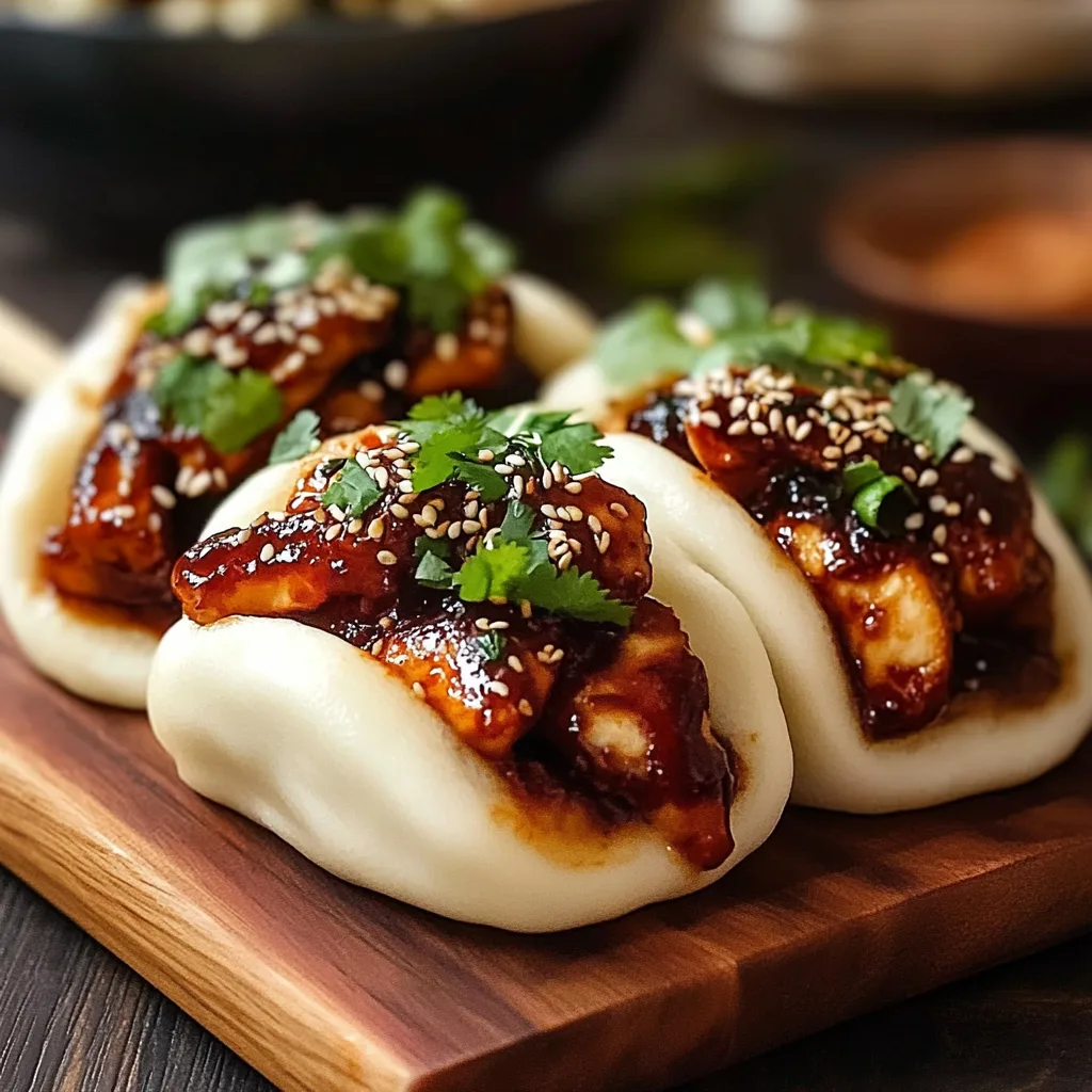 Korean Chicken Bao Buns – Spicy, Sticky & Seriously Soft!