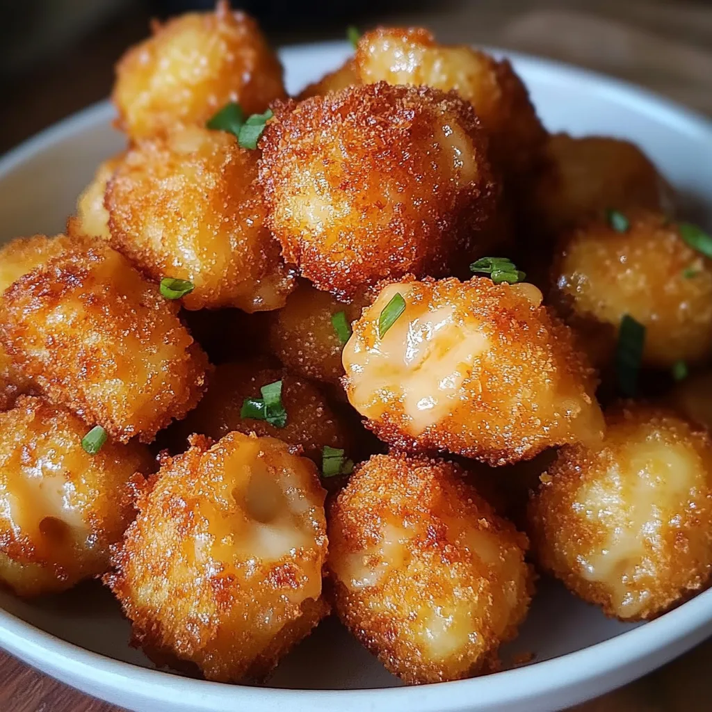 Fried Mac and Cheese Bites
