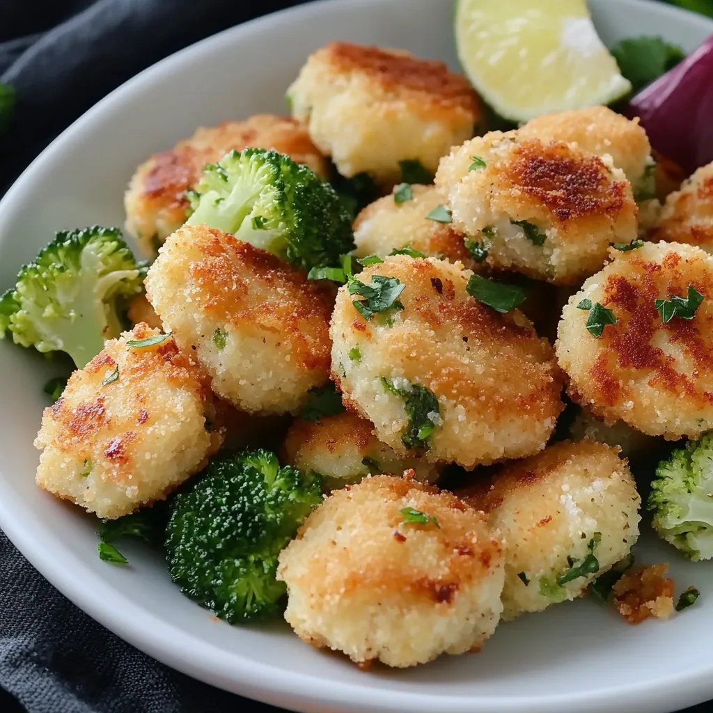 Nutritious Chicken and Broccoli Nuggets for Baby