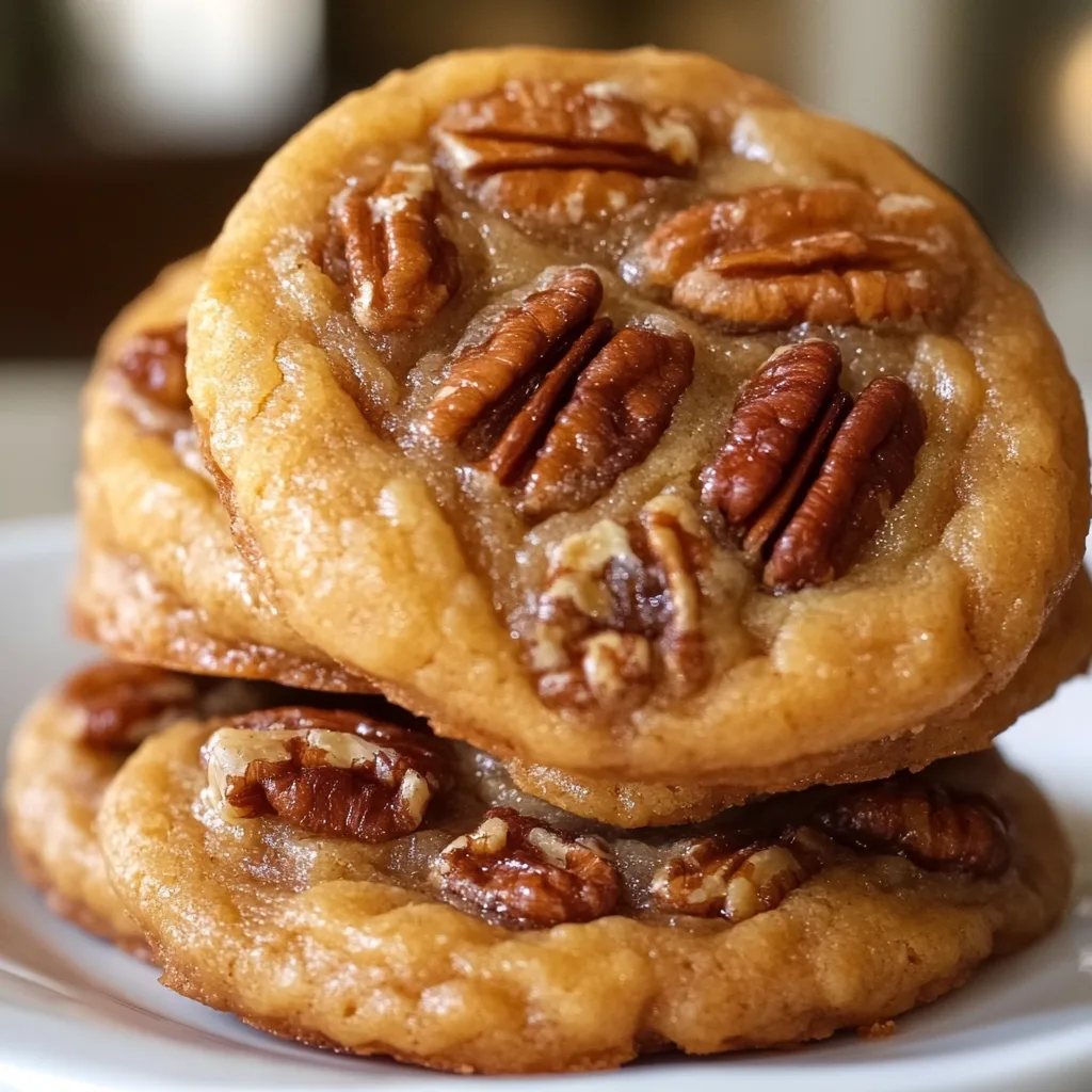 Easy Pecan Pie Cookies