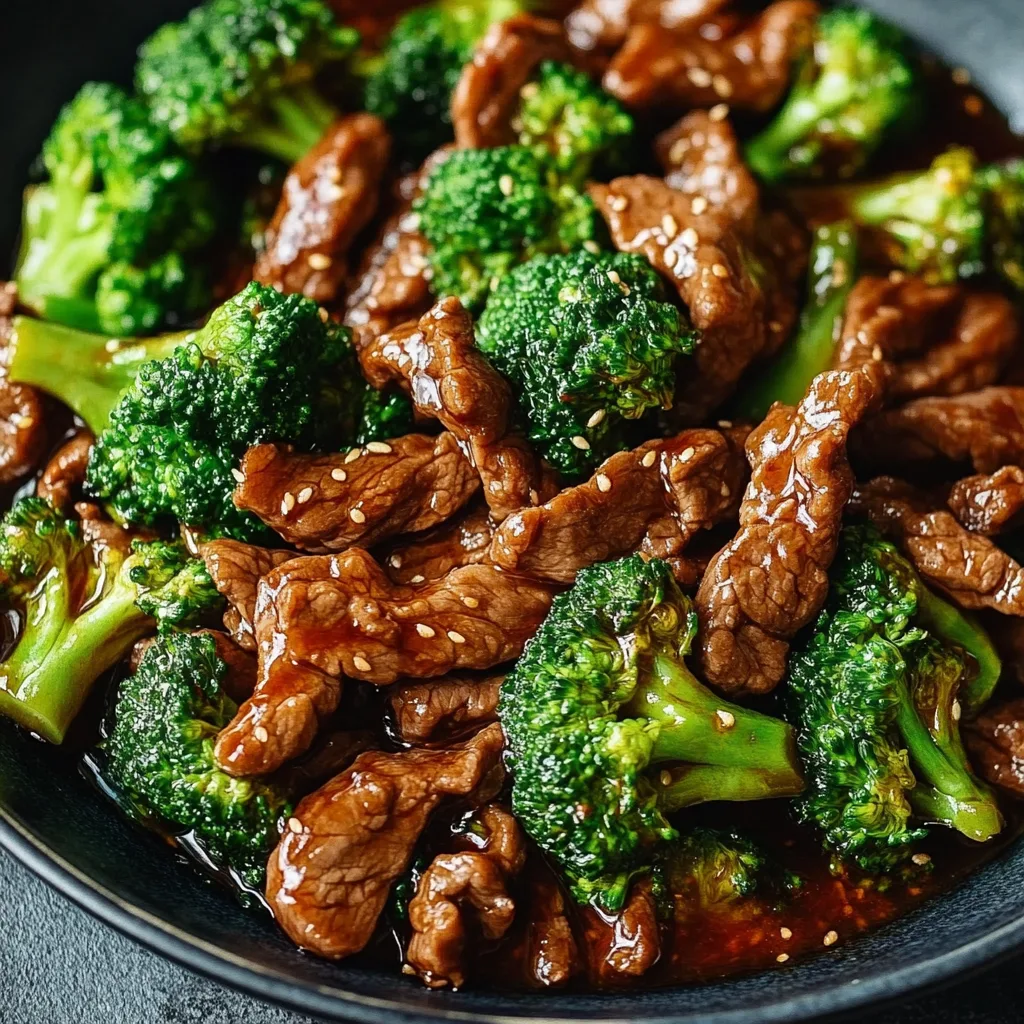 Chinese Beef and Broccoli