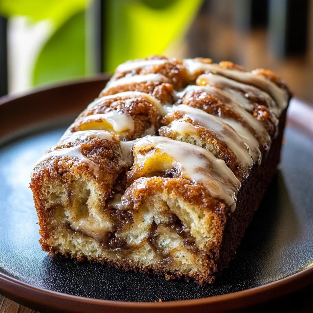 Homemade Cinnamon Swirl Banana Bread – Perfect for Brunch!