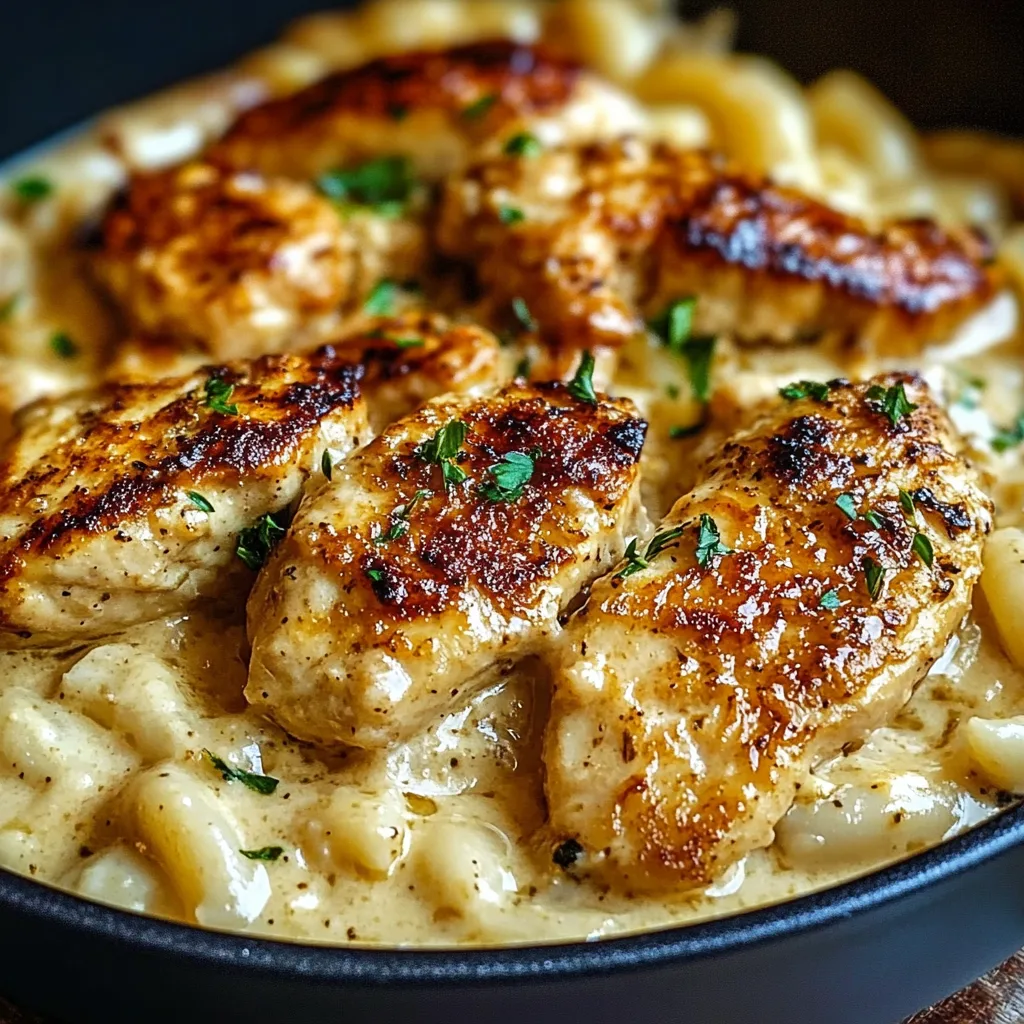 Creamy Garlic Parmesan Chicken
