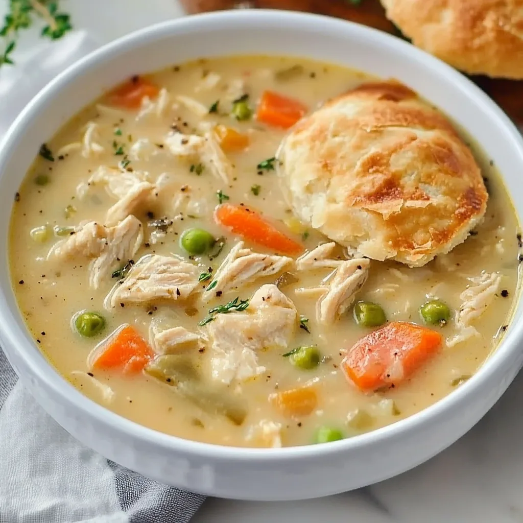 Chicken Pot Pie Soup Recipe