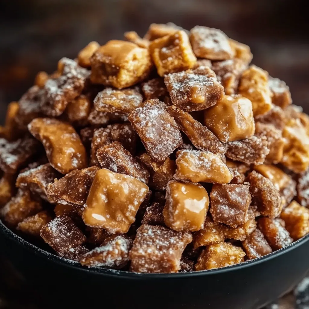 Caramel Apple Puppy Chow