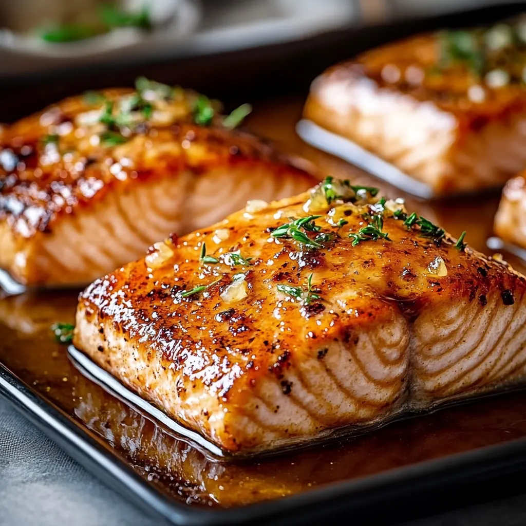 Perfectly Crispy Honey Garlic Salmon