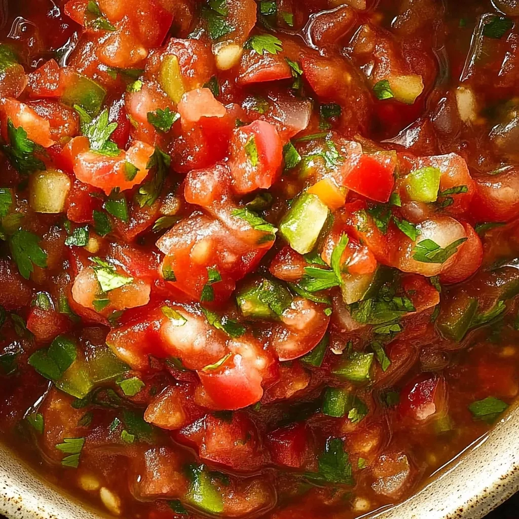 Fresh Tomato Salsa Recipe