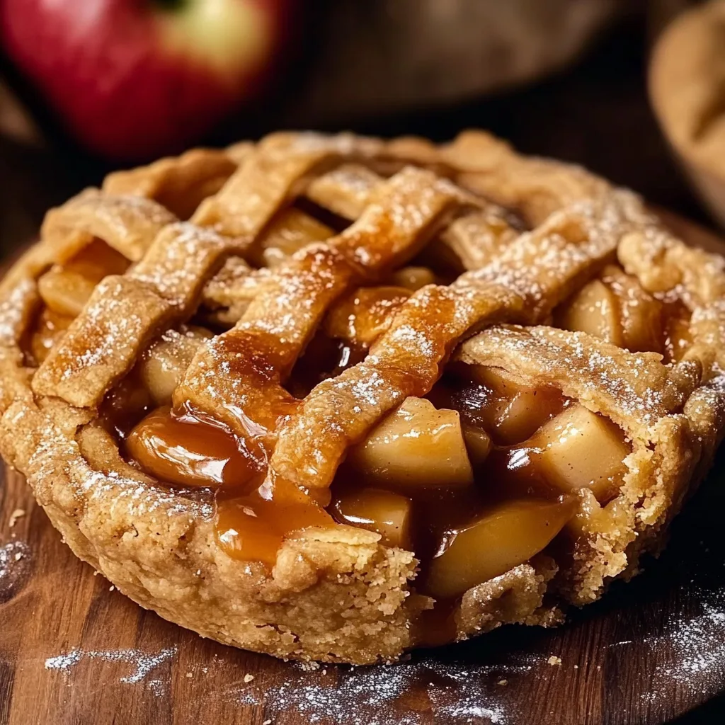 Salted Caramel Apple Pie Cookies