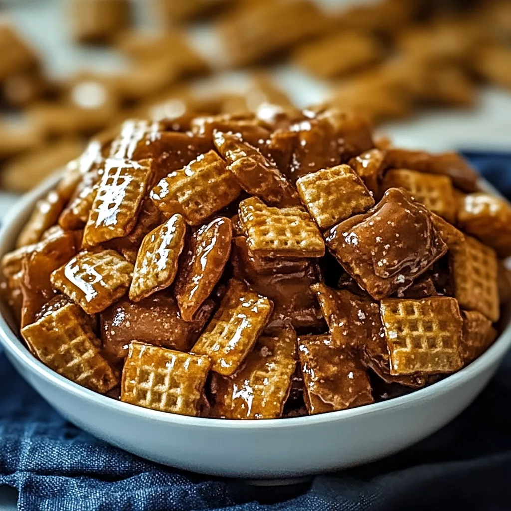Irresistible Toffee Chex Mix Recipe for Sweet & Salty Snacking