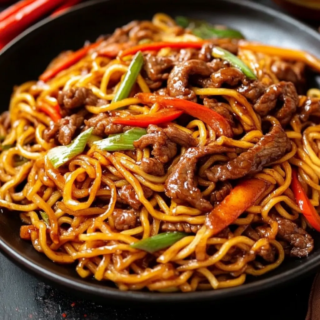 Easy 30-min. Beef Lo Mein