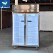 Ảnh chi tiết 1 của Tủ Mát 2 Cánh - Inox - LS-1200F - 1100L