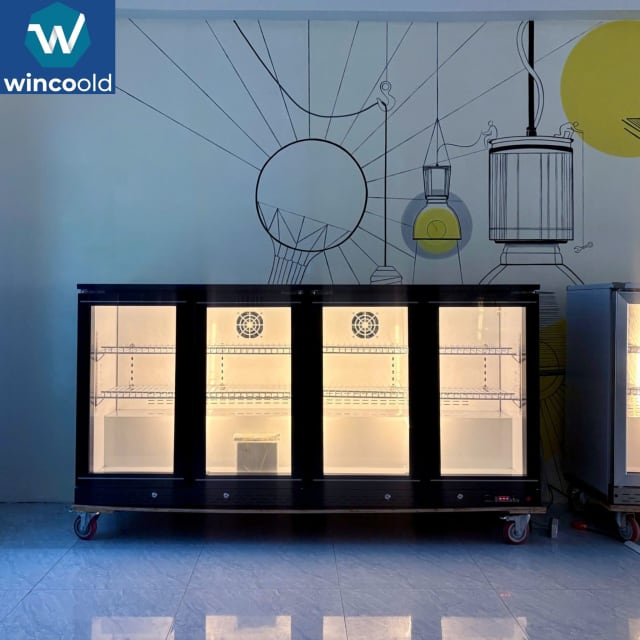 Tủ Mát Quầy Bar Lightcool – 4 cánh – LS-1800 – 370L - Tủ Đông – Tủ Mát Wincoold