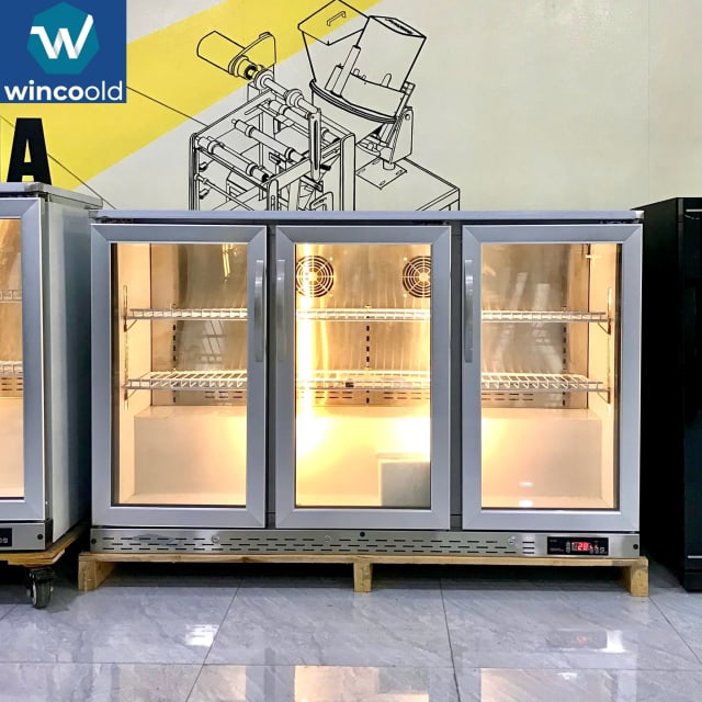 Tủ Mát Quầy Bar – 3 cánh – LS-1350 – 293L - Tủ Đông – Tủ Mát Wincoold