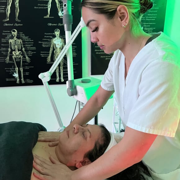 Mechelle To performing Restorative Buccal Massage at Altru Radiance Murray Utah