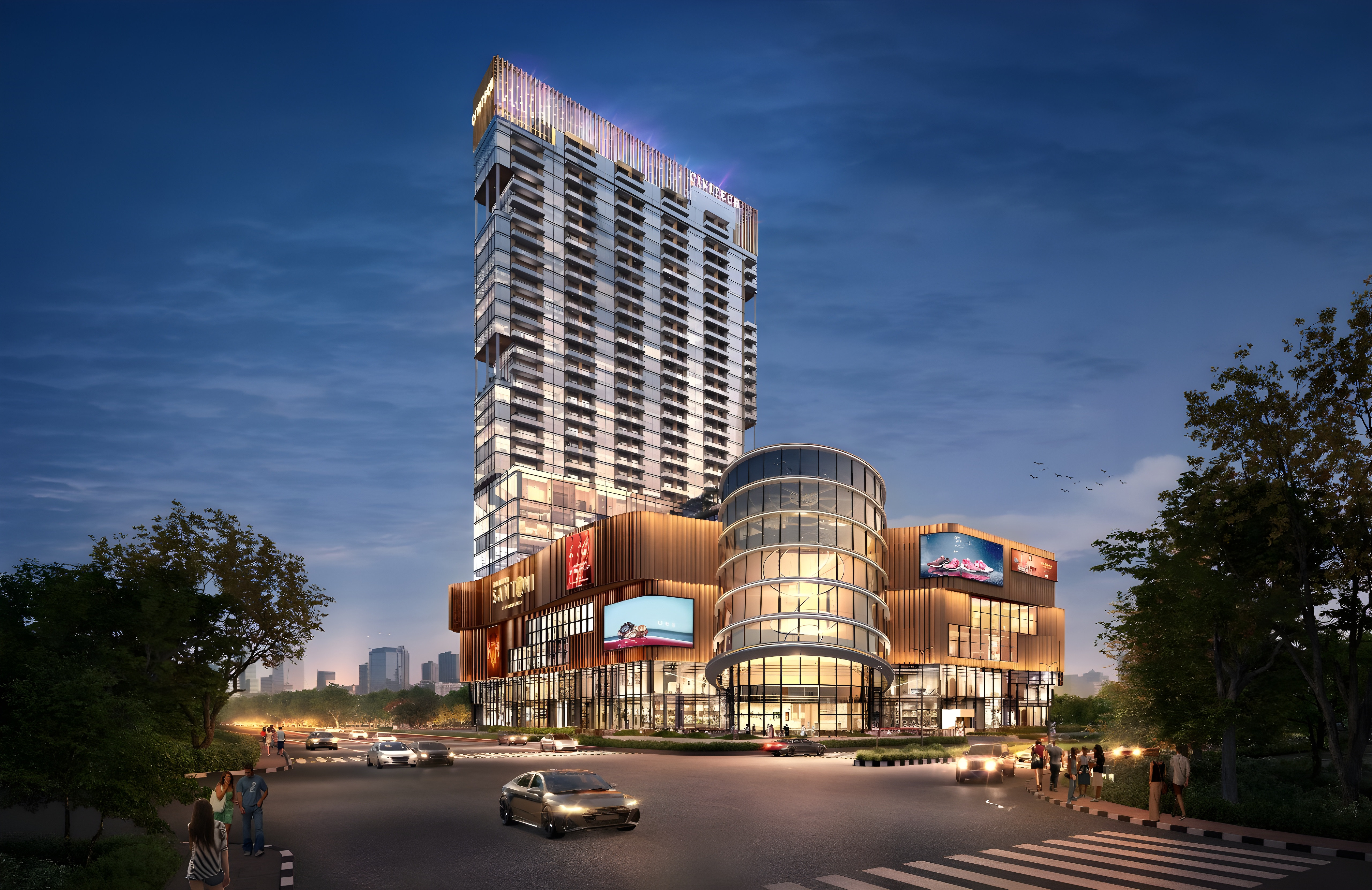 Civitech Santoni — The Urban Centre | Mixed-Use Commercial Project, Sector 16B, Greater Noida West
