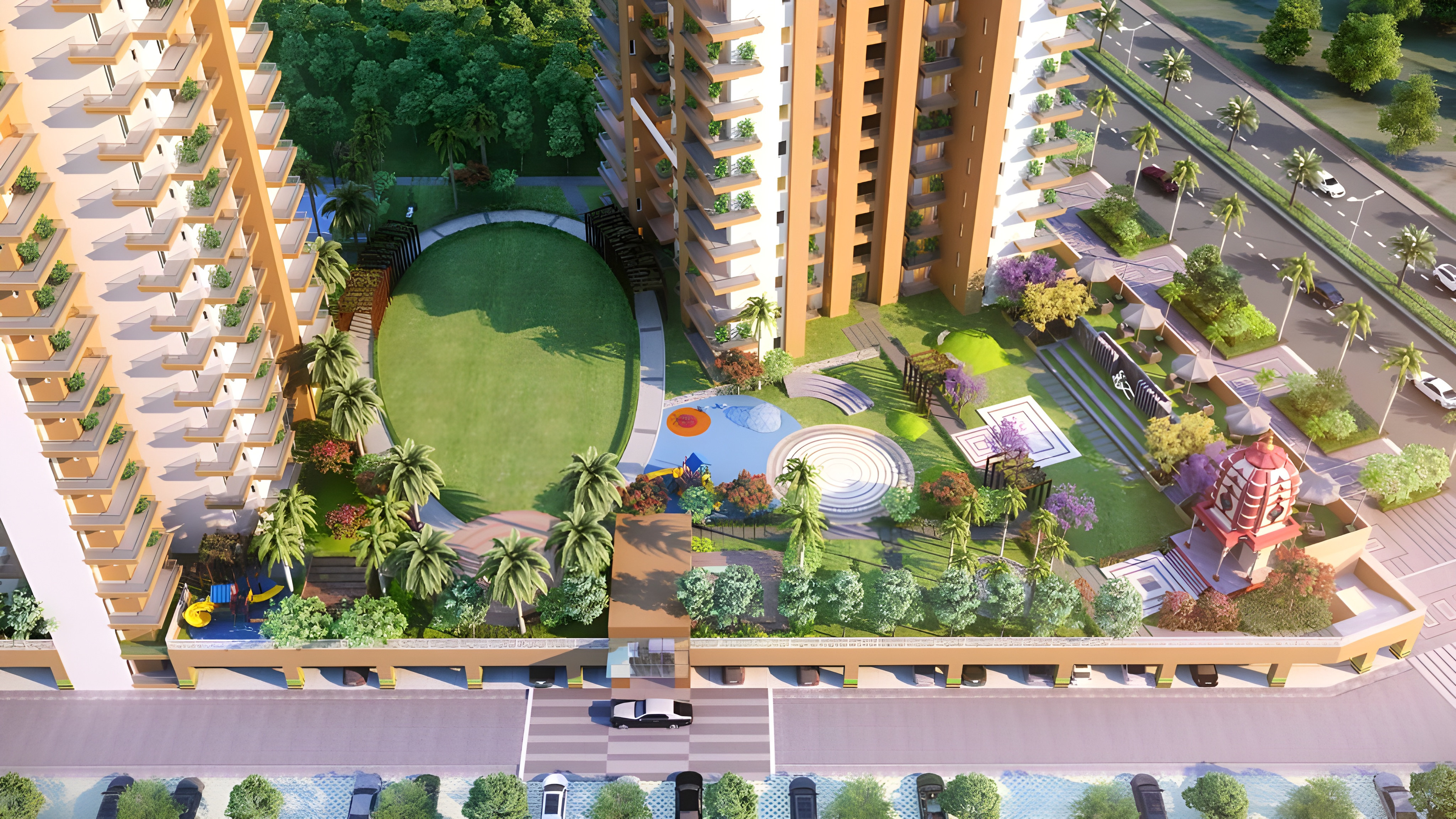 Heritage Skyward – 3 BHK & 4 BHK Luxury Apartments | Sector-1, Greater Noida West | Vrinda Group