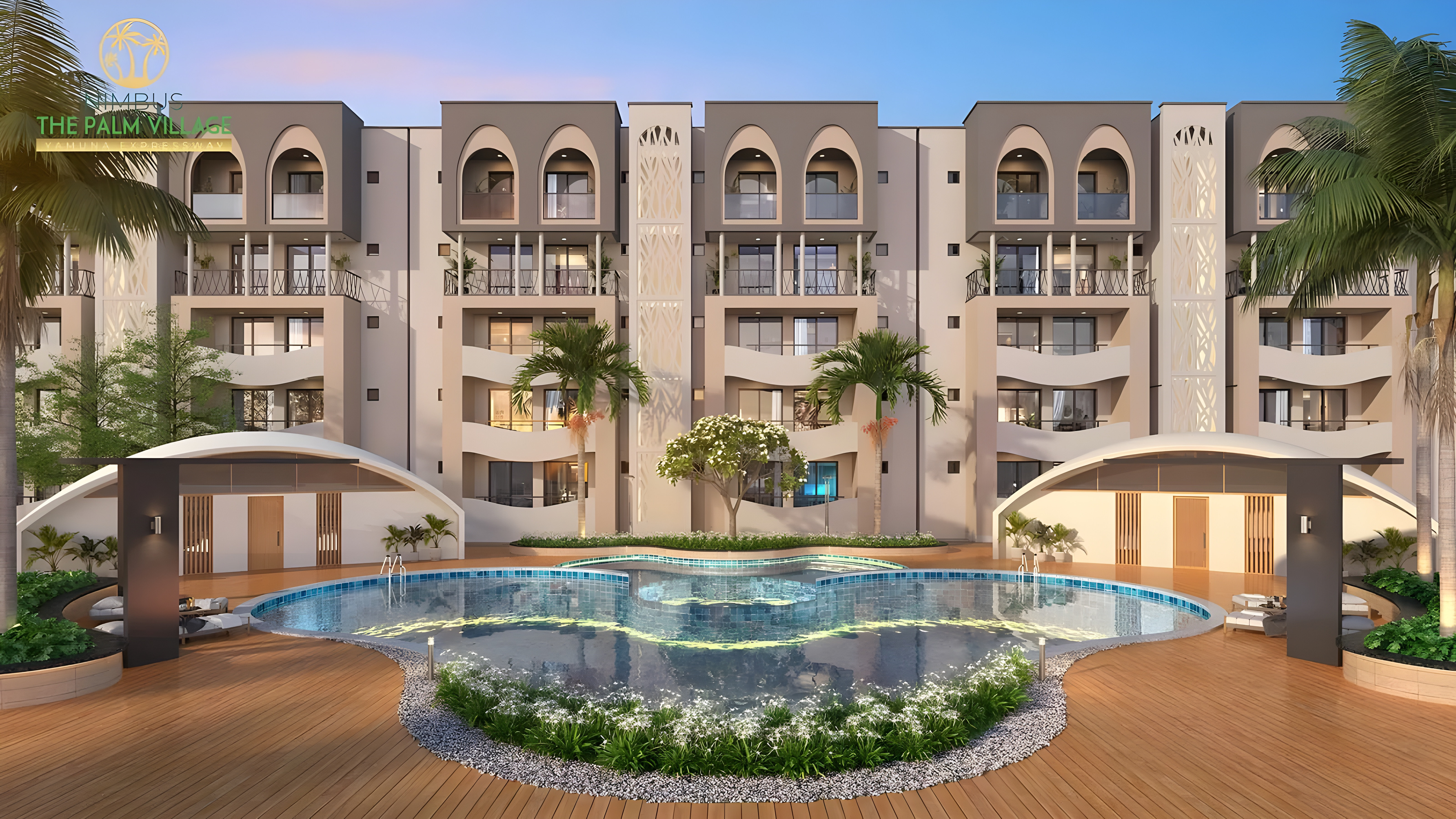 Nimbus The Palm Village – 3BHK Low Rise & 1BHK High Rise Apartments | Sector 22A, Yamuna Expressway